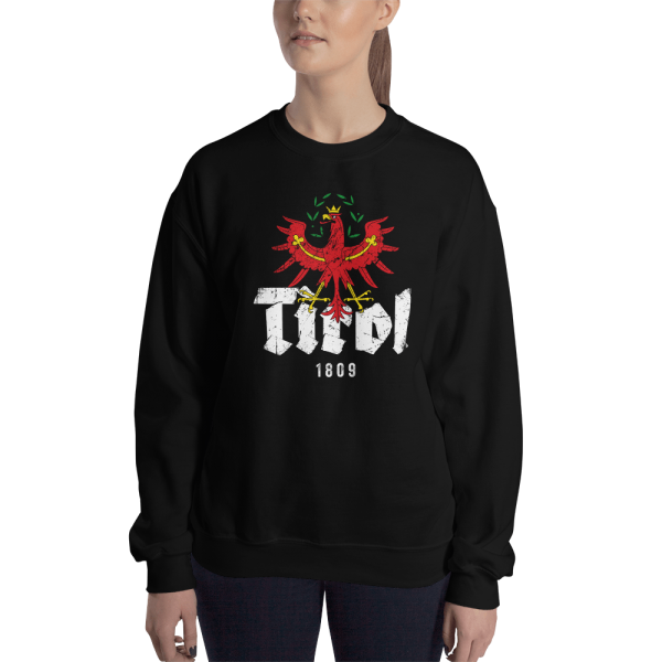 Tirol 1809 Tirolerland Schriftzug Sweatshirt Pullover