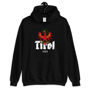 Tirol 1809 Schriftzug Adler Hoodie