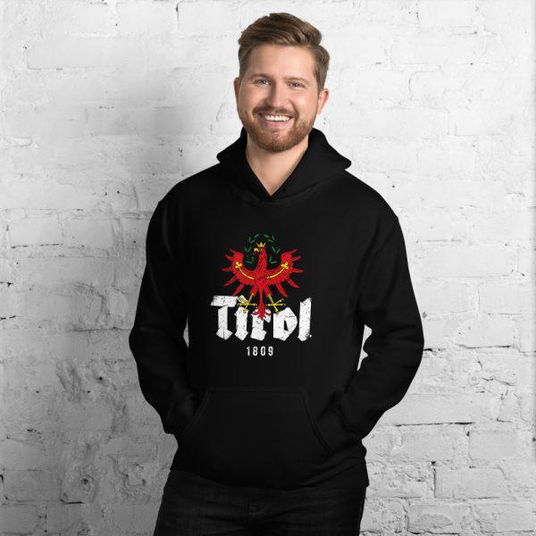 Tirol 1809 Tirolerland Schriftzug Hoodie Pullover