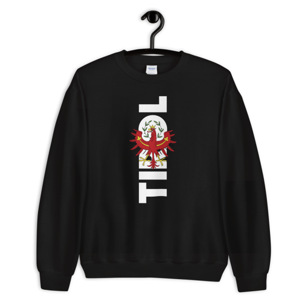 Tirol Adler Wappen Tirolerland Schriftzug Sweatshirt Pullover