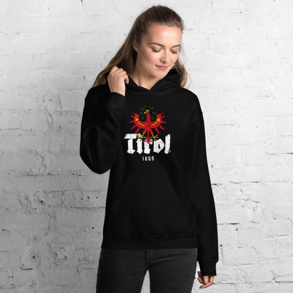 Tirol 1809 Tirolerland Schriftzug Hoodie Pullover