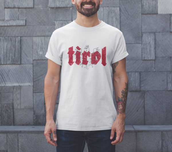 Tirol Schriftzug Adler Wappen T-Shirt
