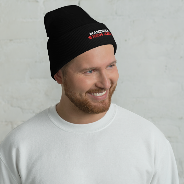 Mander 's isch Zeit Tirol 1809 Mütze Haube Beanie