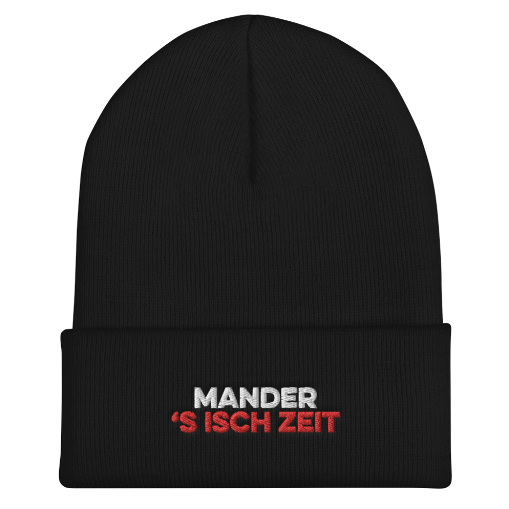 Mander 's isch Zeit Tirol 1809 Mütze Haube Beanie