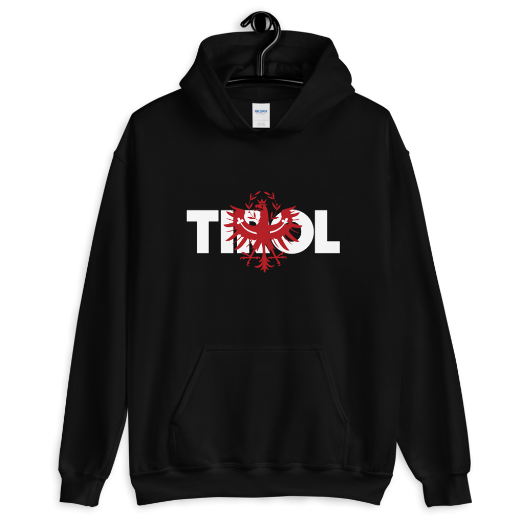 Tirol Schriftzug Adler Hoodie