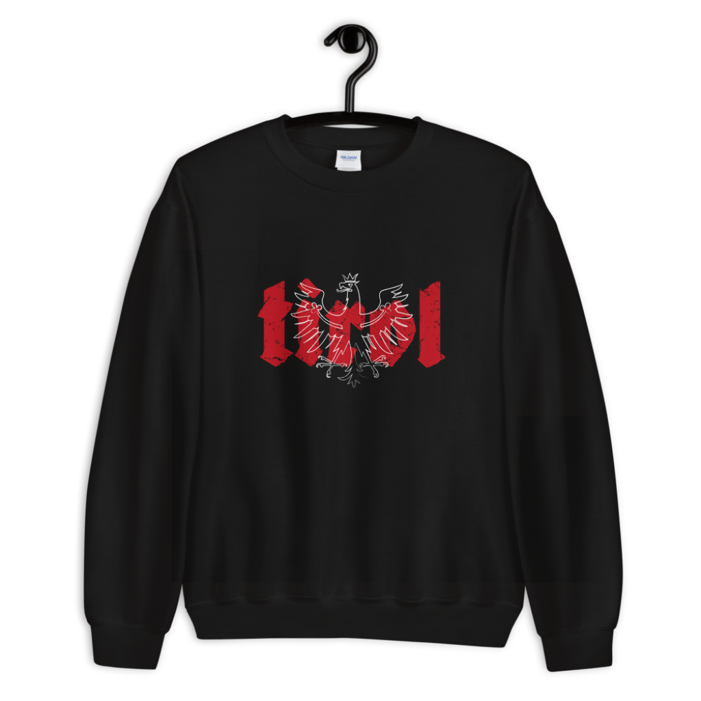 Tirol Schriftzug Adler Sweatshirt Pullover