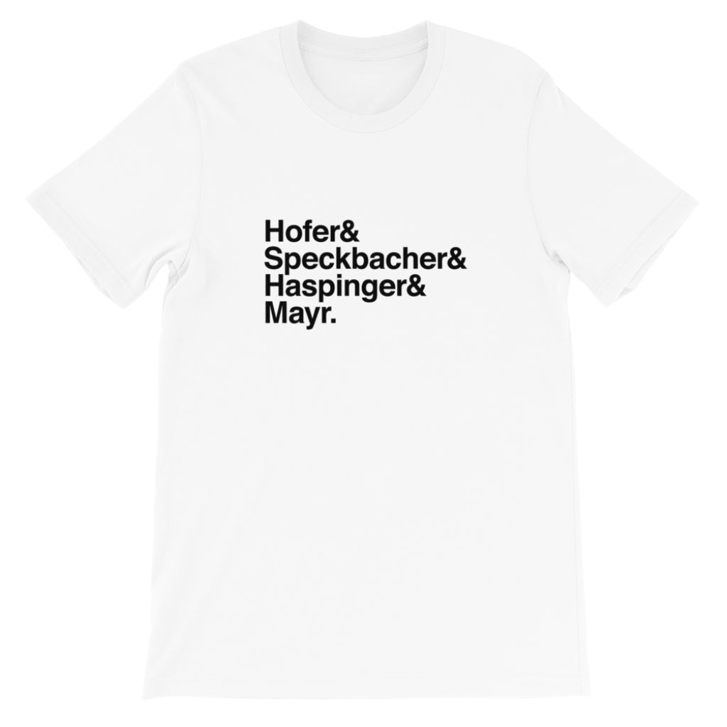 Freiheitskämpfer Andreas Hofer Josef Speckbacher Haspinger Mayr Tirol T-Shirt