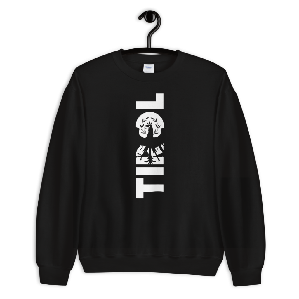 Tirol Schriftzug Adler Wappen Sweatshirt Pullover