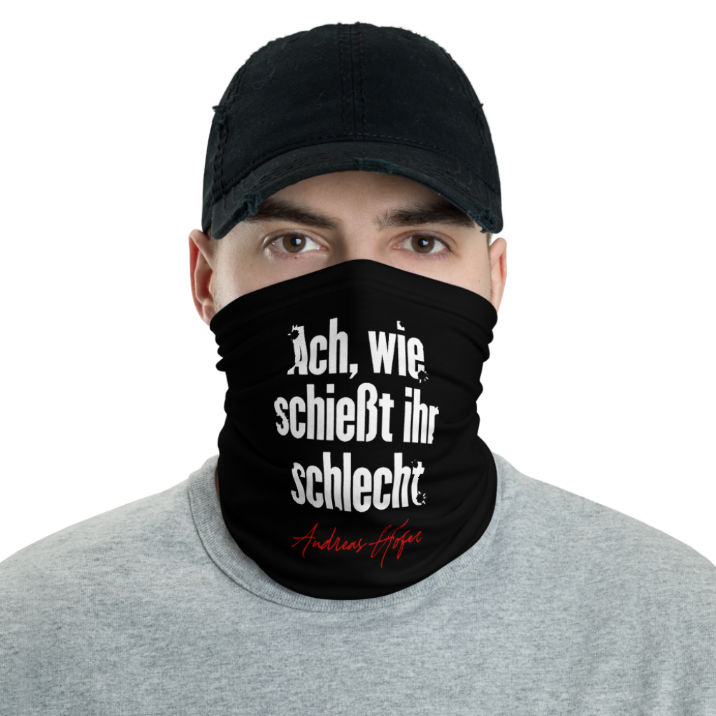 Ach wie schießt ihr schlecht Schlauchschal Multifunktionstuch