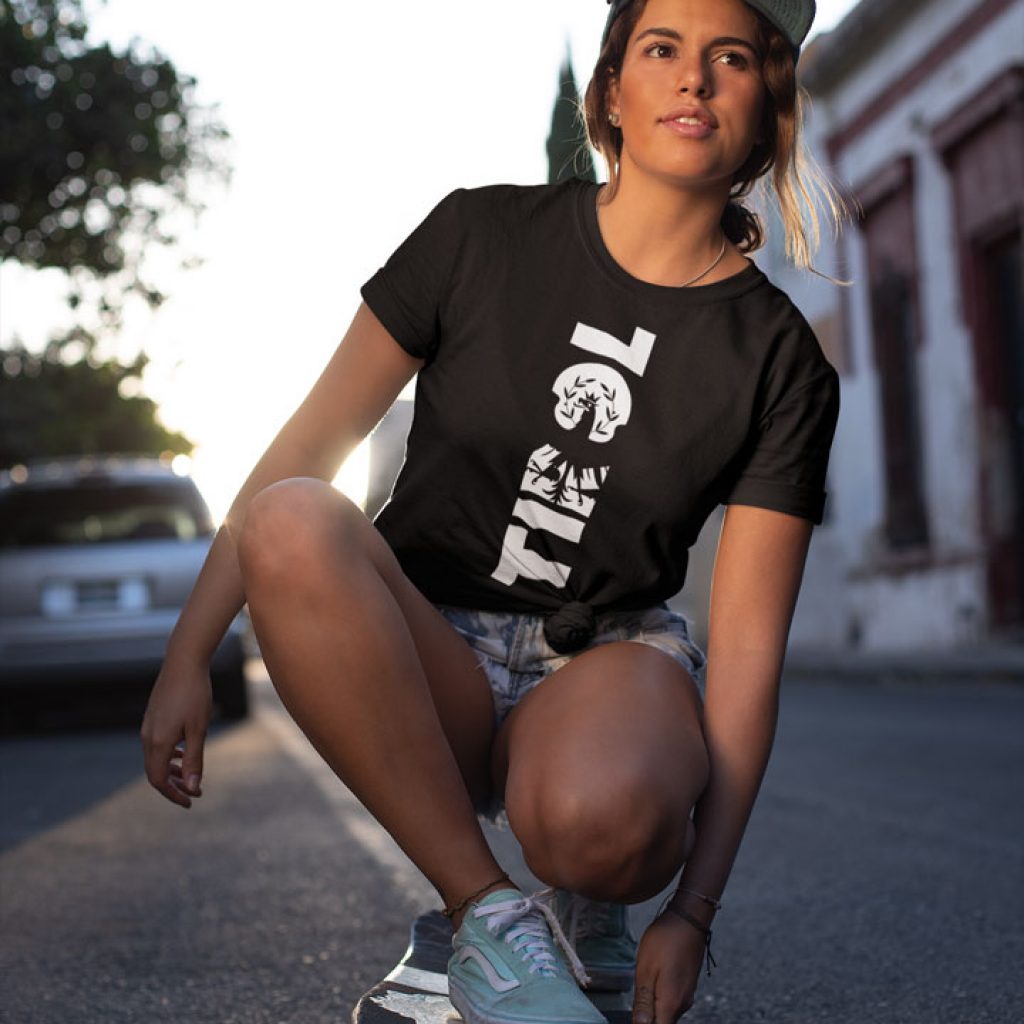 Tirol Schriftzug Adler Wappen T-Shirt